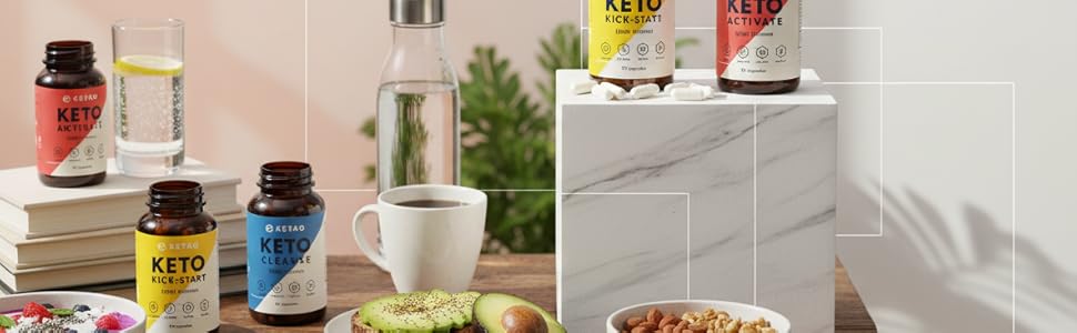 Keto Triple Pack Boost Energy, Activate FAST Fat Burning, Achieve Ketosis fast