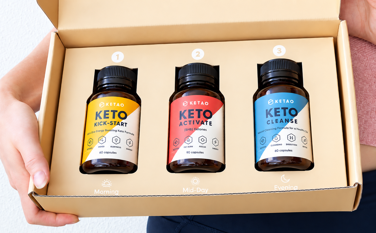 Keto Activate Cleanse Kick Start BHB Ketones Energy Keto Diet Support - Ketao