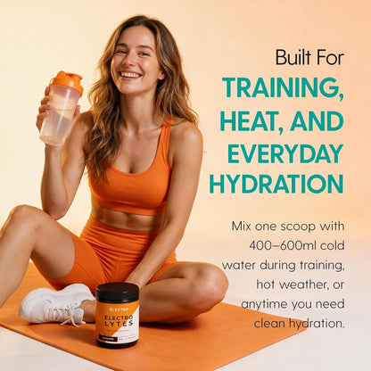 Electrolytes Mandarin Hydration Powder Zero Sugar 210g 30 Servings - Ketao