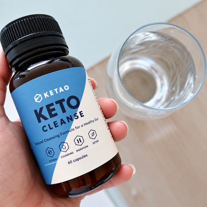 Keto Cleanse 60 Capsules Herbal Cleanse Keto Friendly Dietary Supplement - Ketao