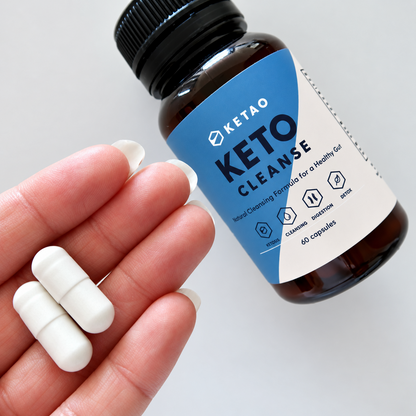 Keto Cleanse 60 Capsules Herbal Cleanse Keto Friendly Dietary Supplement - Ketao