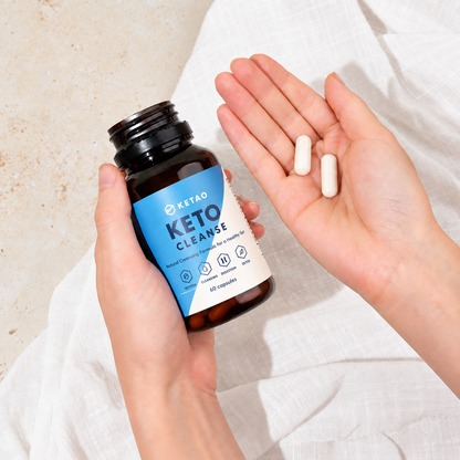 Keto Cleanse 60 Capsules Herbal Cleanse Keto Friendly Dietary Supplement - Ketao