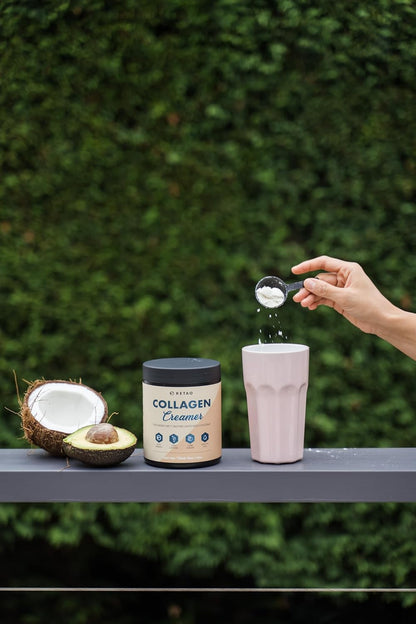 Collagen Creamer  Hydrolysed Bovine Peptides + MCTs from Coconut, Avocado & Grass-Fed Butter | Keto Collagen Powder for Coffee, Skin, Joints & Gut