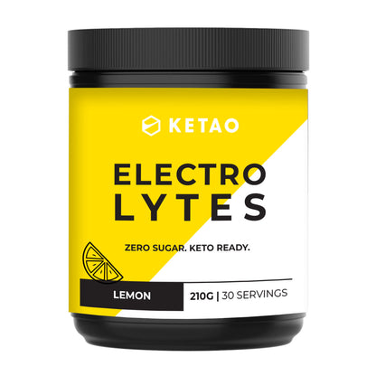 Ketao Hydration Electrolyte Powder – Rapid Hydration + Glycerol + Sea Salt – Raspberry / Orange Mandarin / Lemon