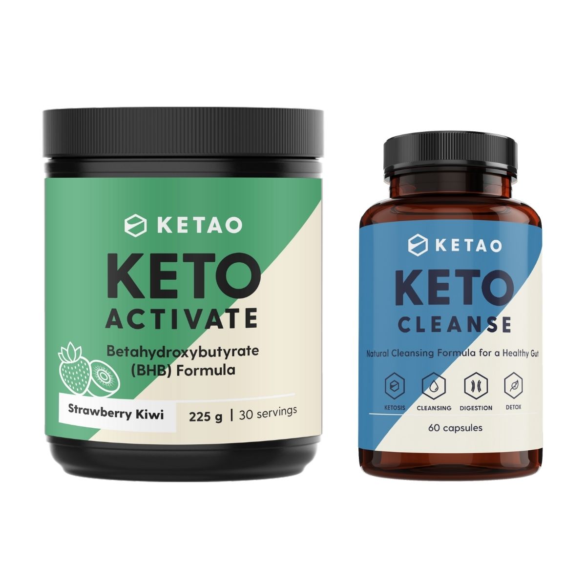 Ketones and Keto Cleanse Combo get ibto ketosis faster