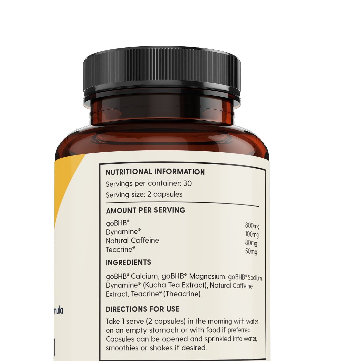 Keto Kick-Start  sustained energy without the crash of traditional energy boosters