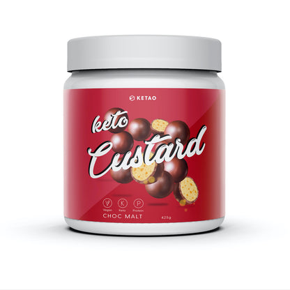 Keto Custard  Vegan Dessert he Smart Way to Satisfy Cravings — High-Protein, Low-Carb, Vegan Custard for Clean Keto Living