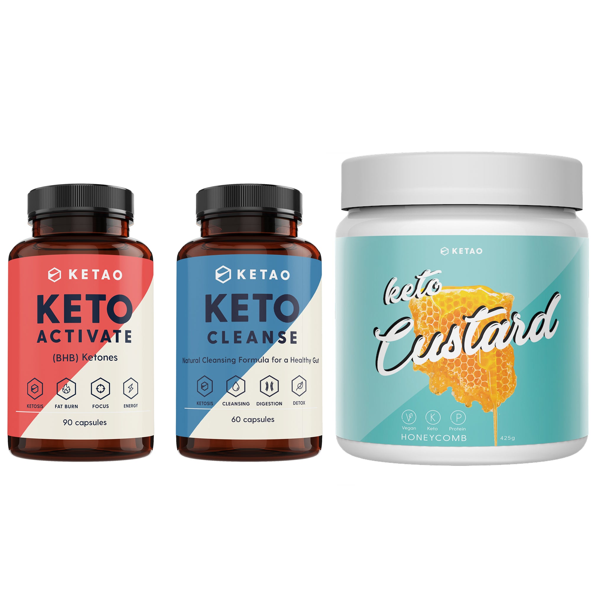 Ketones, Cleanse and Custard Combo